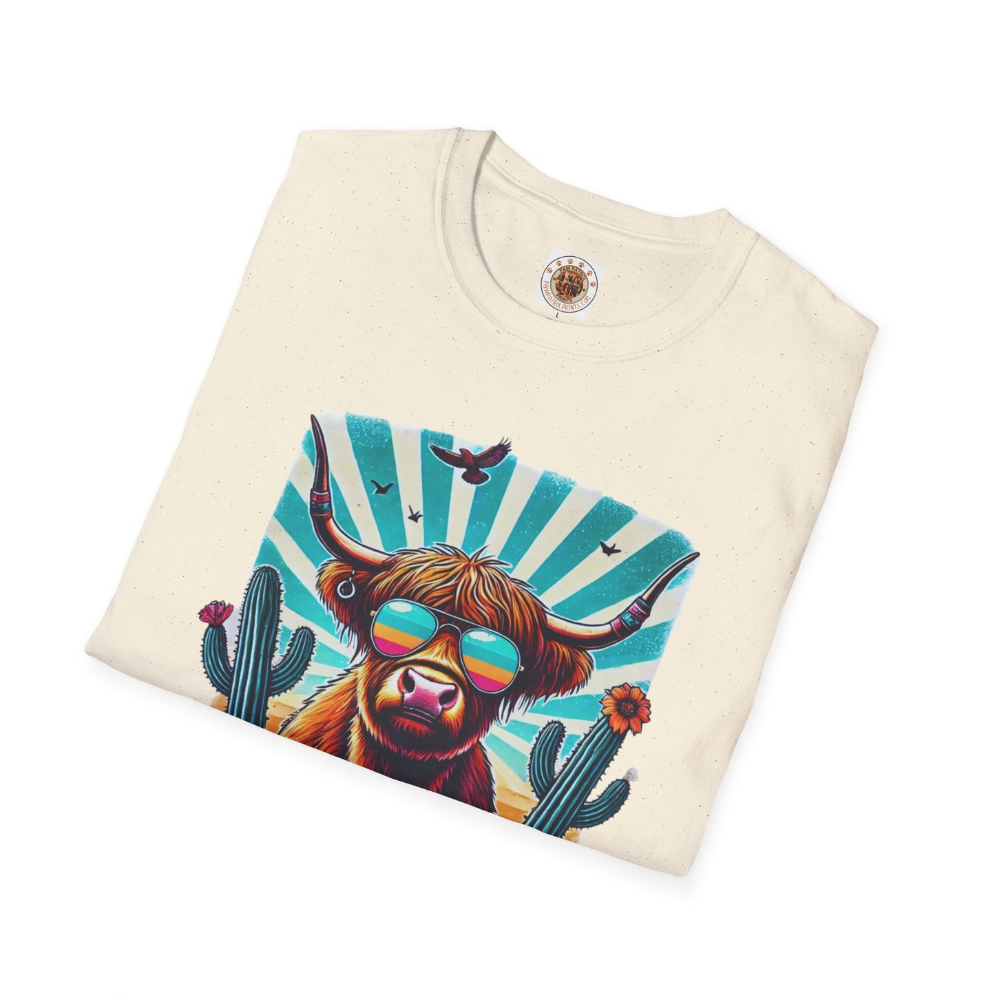 Trendy Animal Graphic Tee, Not Today Bitch T-Shirt, Funny Gift, Casual Wear, Unisex Softstyle Apparel