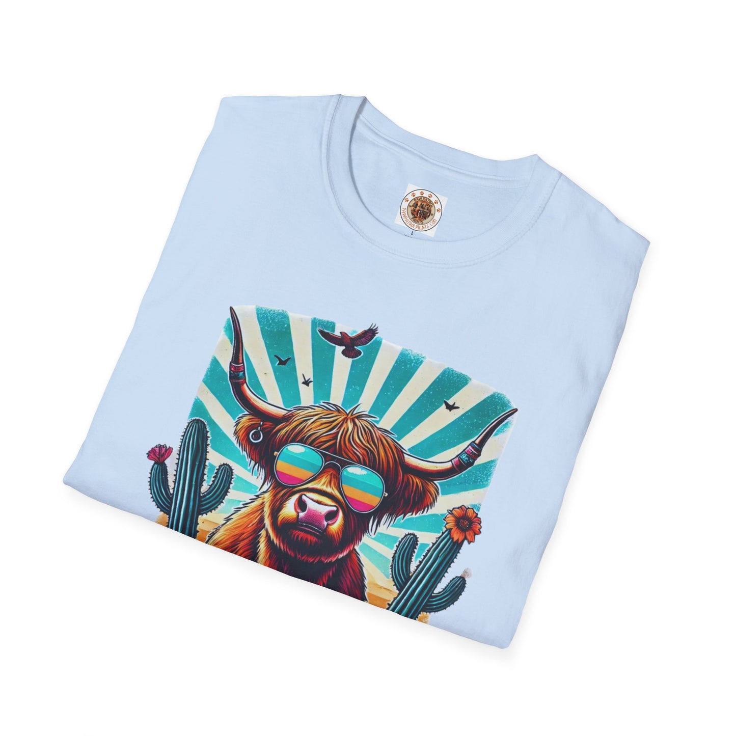 Trendy Animal Graphic Tee, Not Today Bitch T-Shirt, Funny Gift, Casual Wear, Unisex Softstyle Apparel