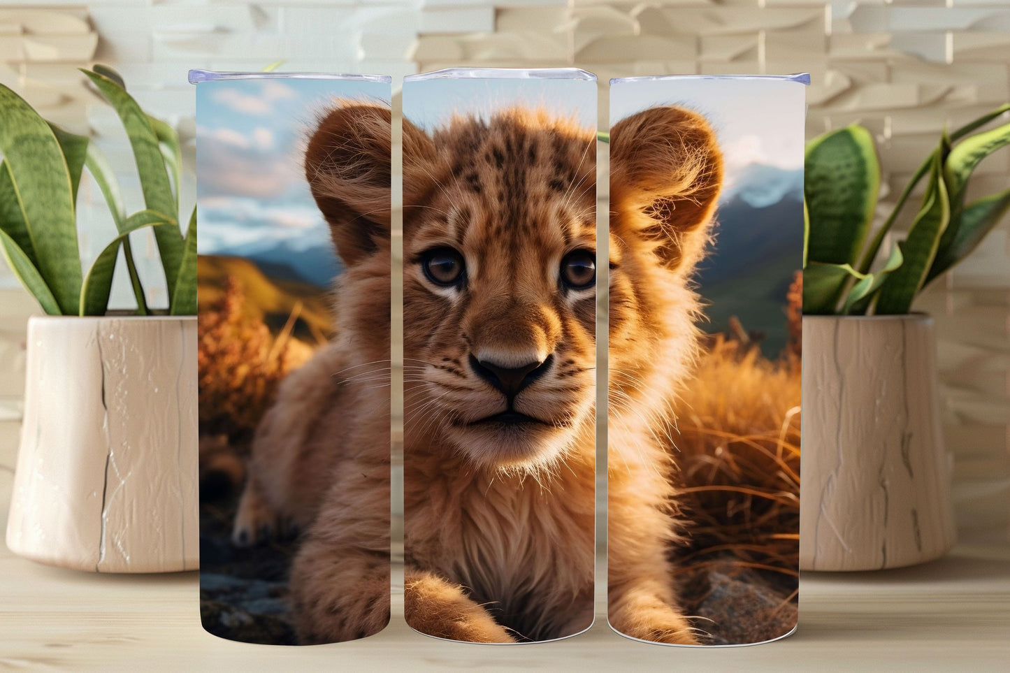 Personalised 20oz / 30oz Hot & Cold Tumbler – Custom Printed Leak-Proof Insulated Cup with Metal Straw & Cleaning Brush