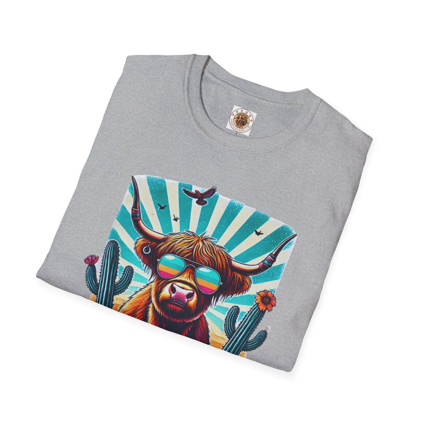 Trendy Animal Graphic Tee, Not Today Bitch T-Shirt, Funny Gift, Casual Wear, Unisex Softstyle Apparel