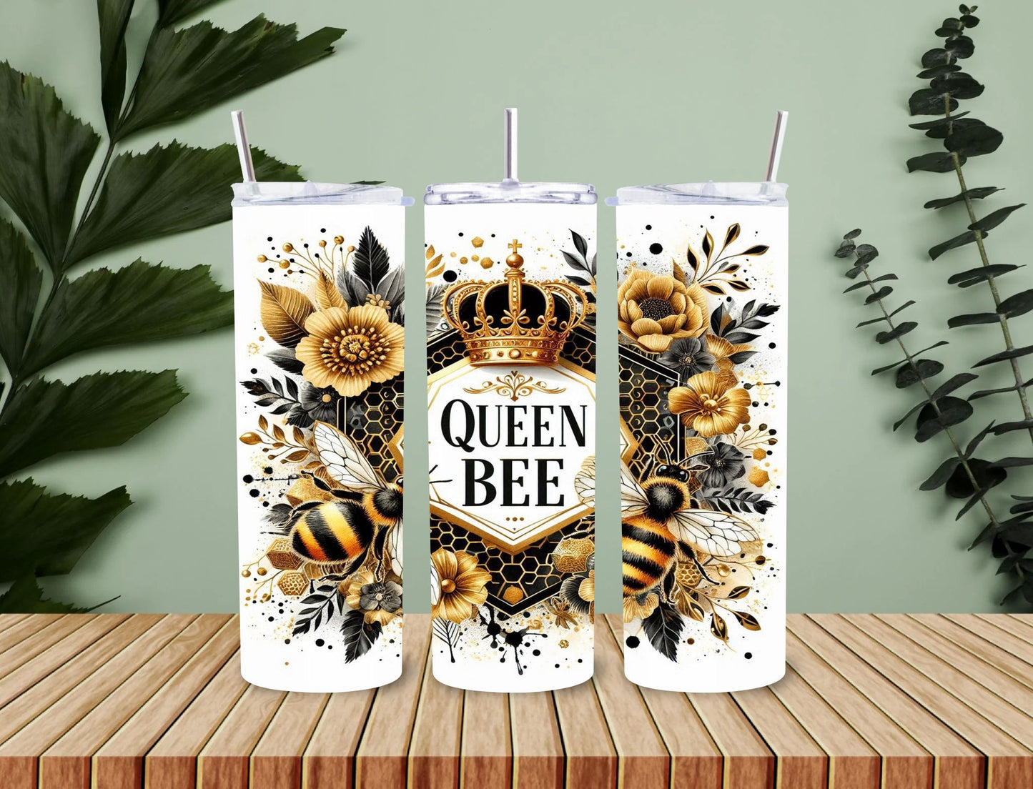 Personalised 20oz / 30oz Hot & Cold Tumbler – Custom Printed Leak-Proof Insulated Cup with Metal Straw & Cleaning Brush