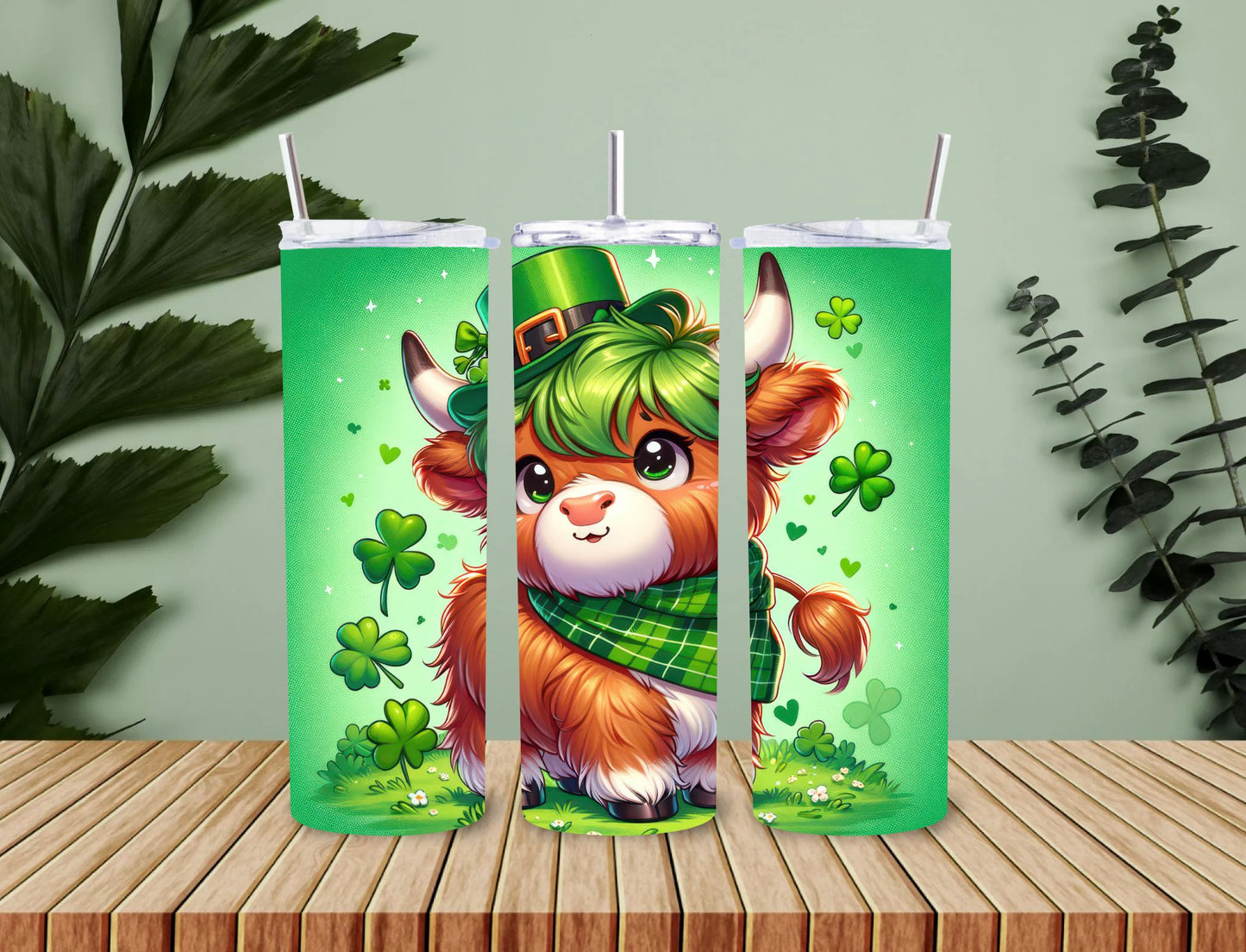 Personalised 20oz / 30oz Hot & Cold Tumbler – Custom Printed Leak-Proof Insulated Cup with Metal Straw & Cleaning Brush