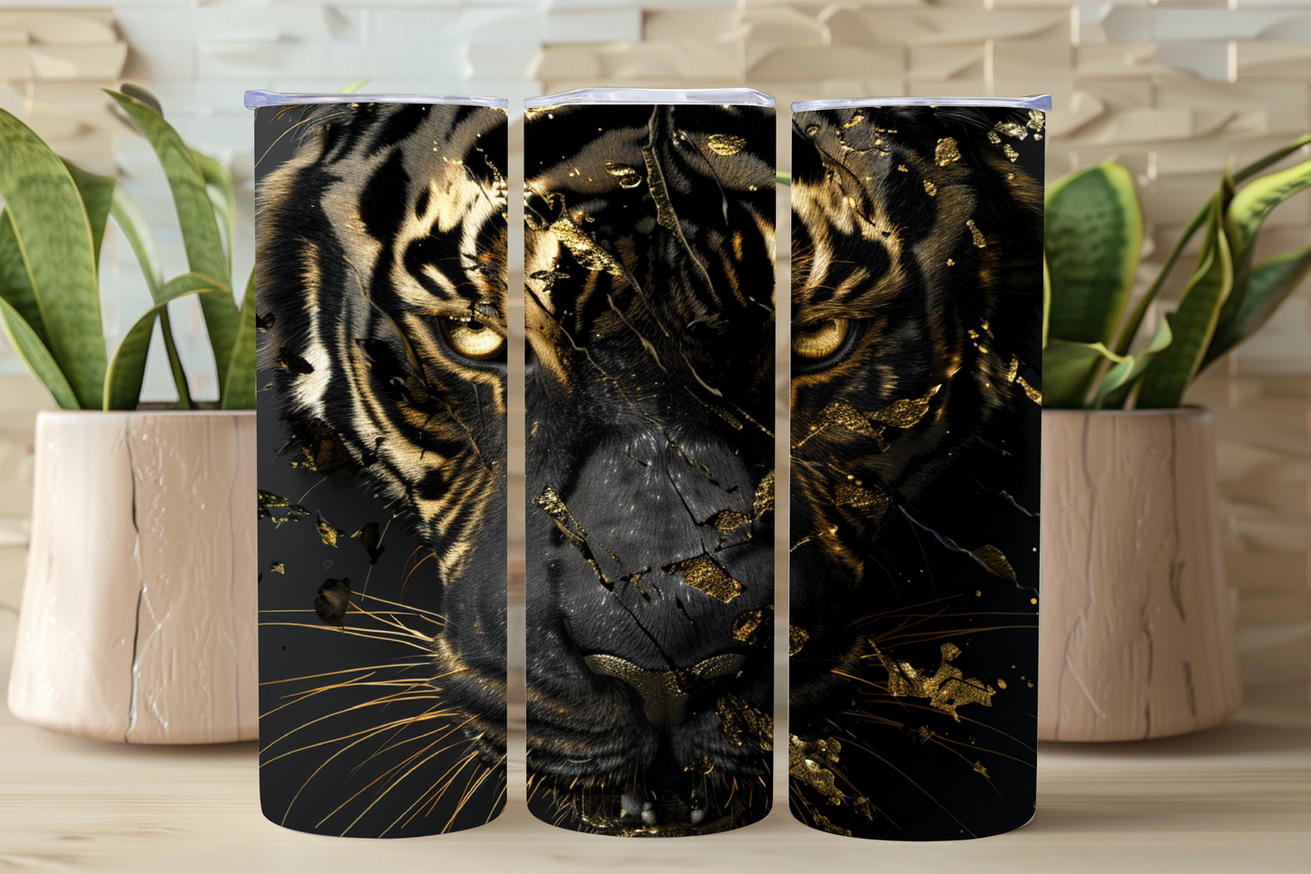 Personalised 20oz / 30oz Hot & Cold Tumbler – Custom Printed Leak-Proof Insulated Cup with Metal Straw & Cleaning Brush