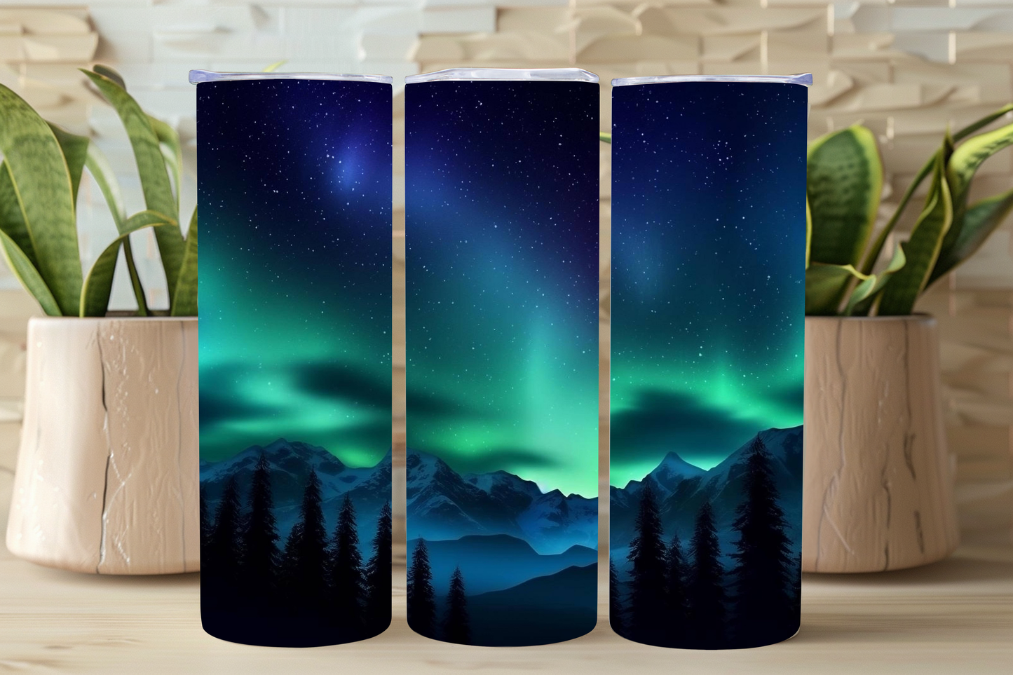 Personalised 20oz / 30oz Hot & Cold Tumbler – Custom Printed Leak-Proof Insulated Cup with Metal Straw & Cleaning Brush