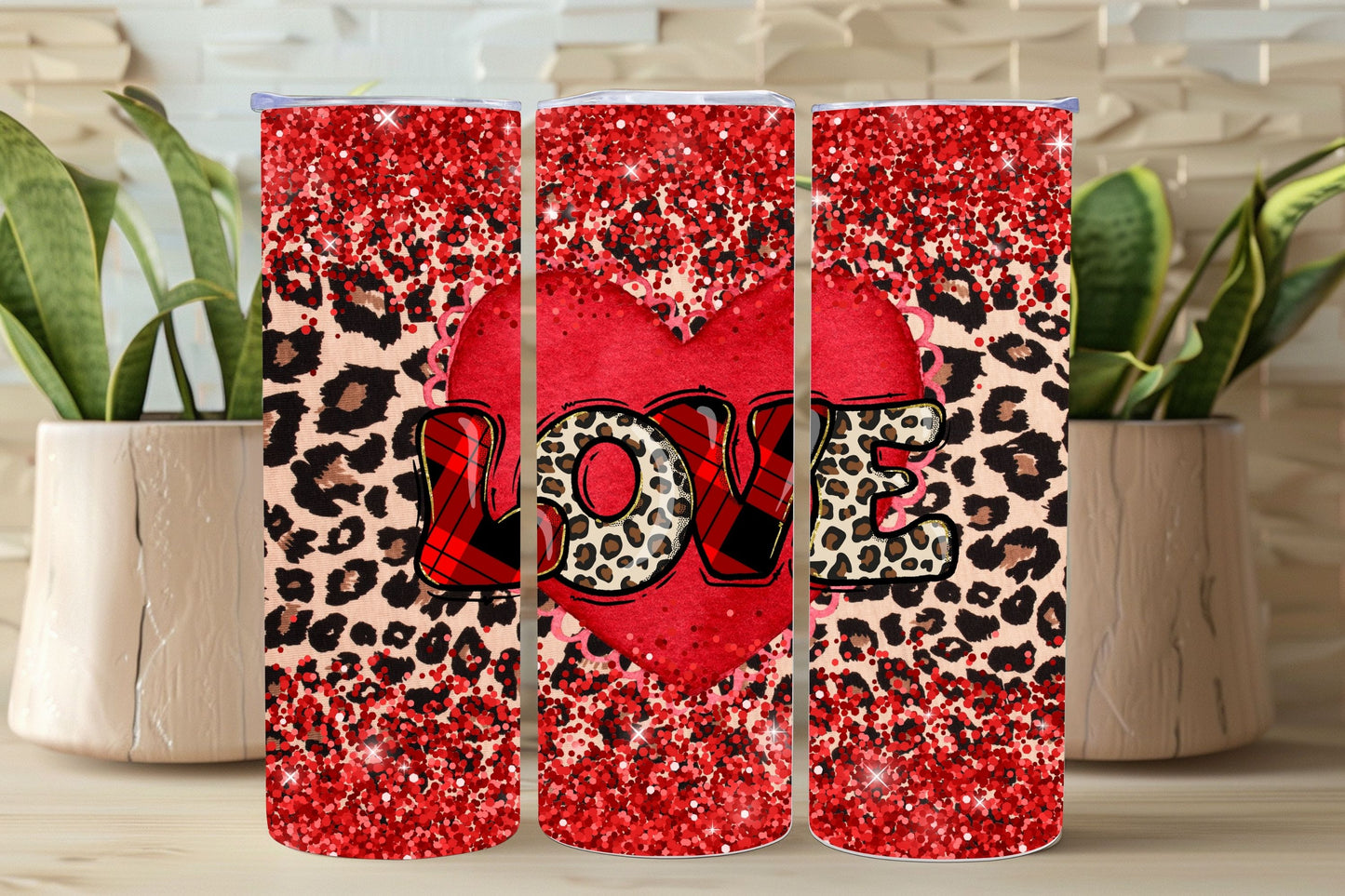 Personalised 20oz / 30oz Hot & Cold Tumbler – Custom Printed Leak-Proof Insulated Cup with Metal Straw & Cleaning Brush