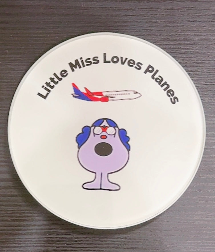 Personalised Glass Coaster Set – Pack of 4 Custom Printed Coasters – Square & Round Options