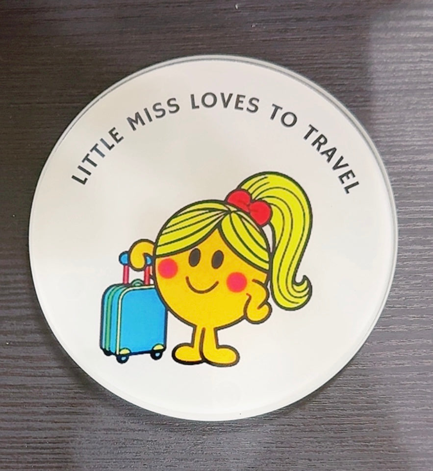 Personalised Glass Coaster Set – Pack of 4 Custom Printed Coasters – Square & Round Options