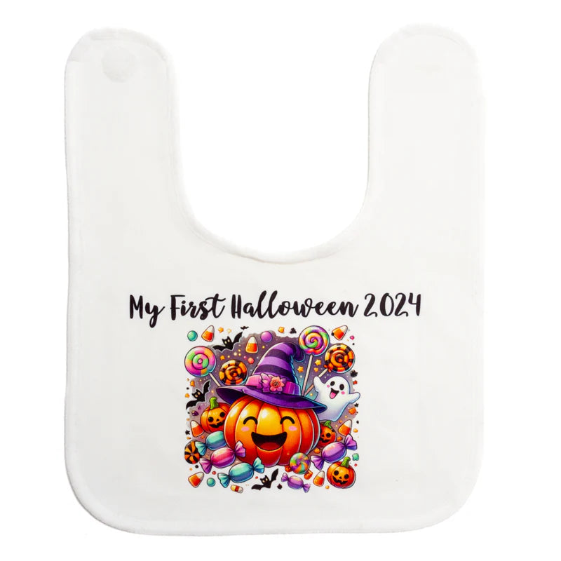 Personalised Baby Bib ā Soft, Durable & Custom Printed ā Perfect Keepsake Gift
