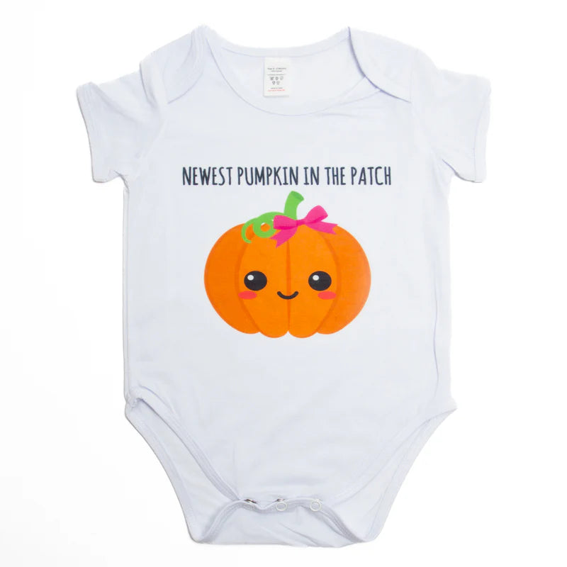 Personalised Short-Sleeved Baby Onesie ā 100% Polyester, Perfect for Vibrant Custom Prints ā Multiple Sizes