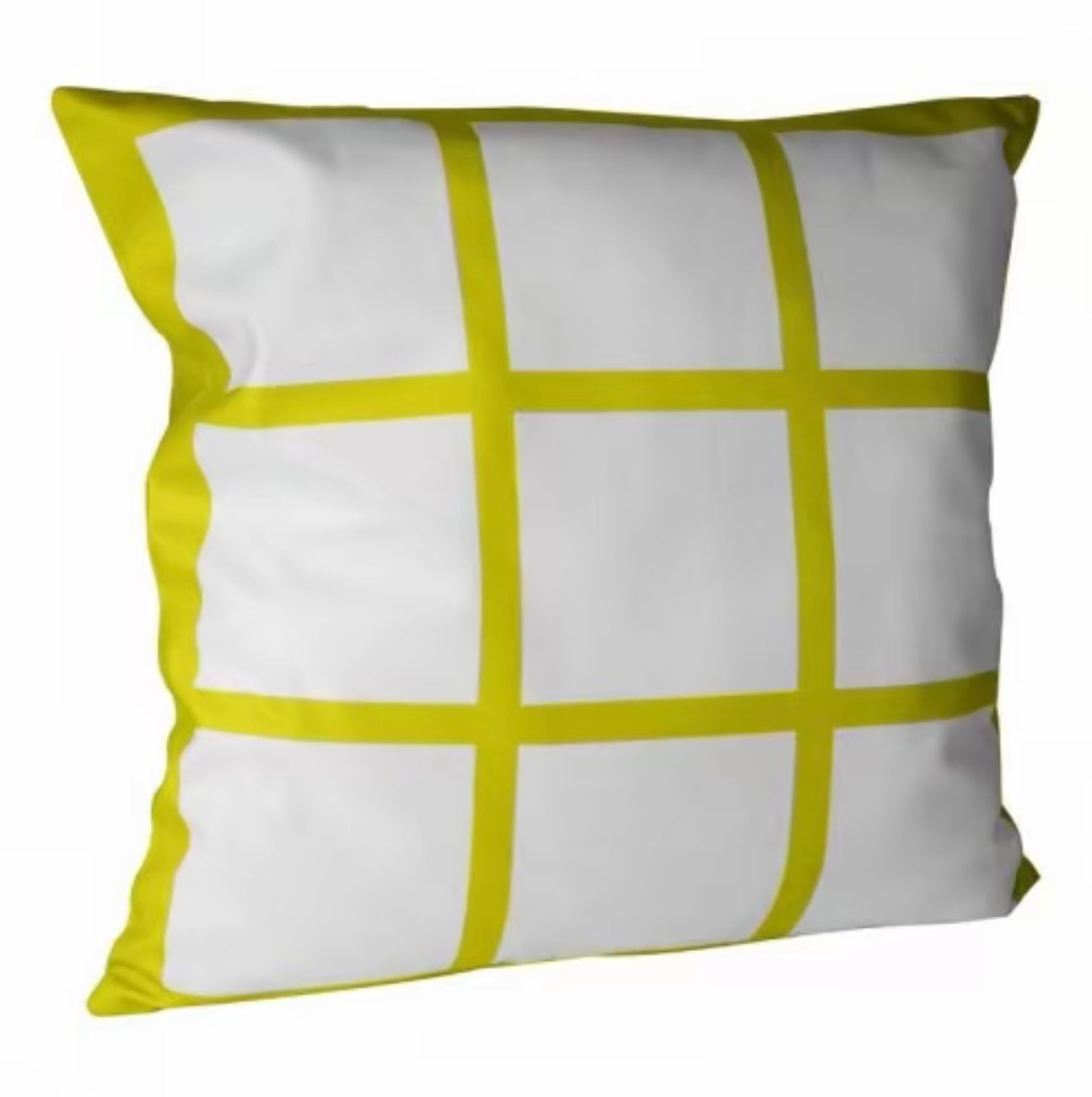 Personalised 9-Panel Linen Cushion Cover – Custom Printed 40x40cm Sublimation Photo Pillow Case