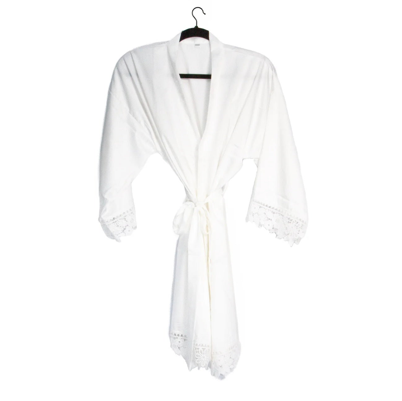 Personalised Bath Robe – Custom Printed Wedding Robe / Special Occasion Attire – Soft Silky Fabric in Blush Pink, Sage Green & White