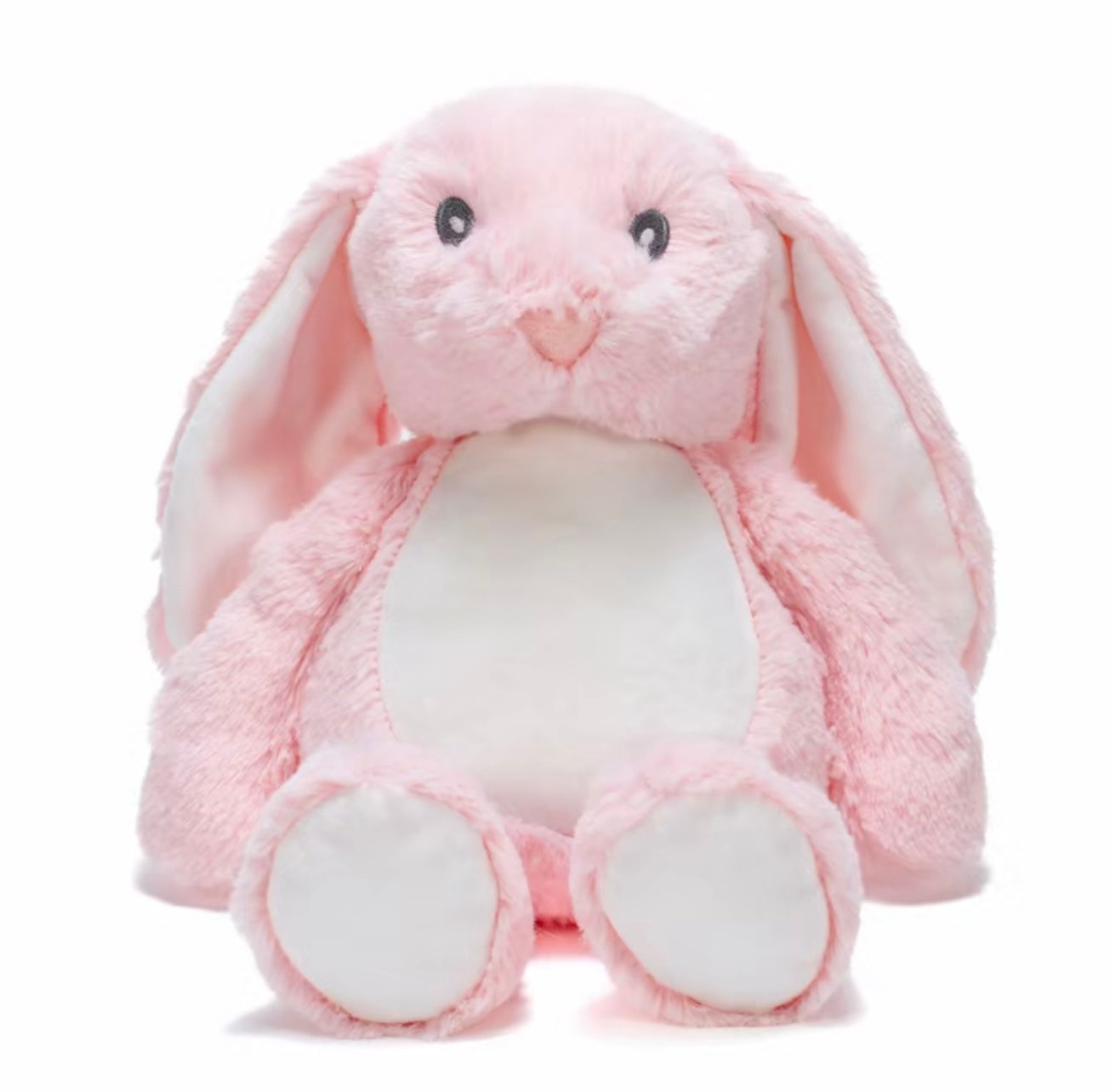 Personalised Rabbit Plush Toy – Custom Printed Soft Toy with Printable Ears, Feet & Belly – 100% Polyester – CE & UK Certified