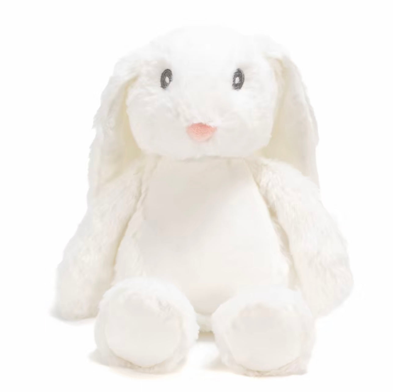 Personalised Rabbit Plush Toy – Custom Printed Soft Toy with Printable Ears, Feet & Belly – 100% Polyester – CE & UK Certified