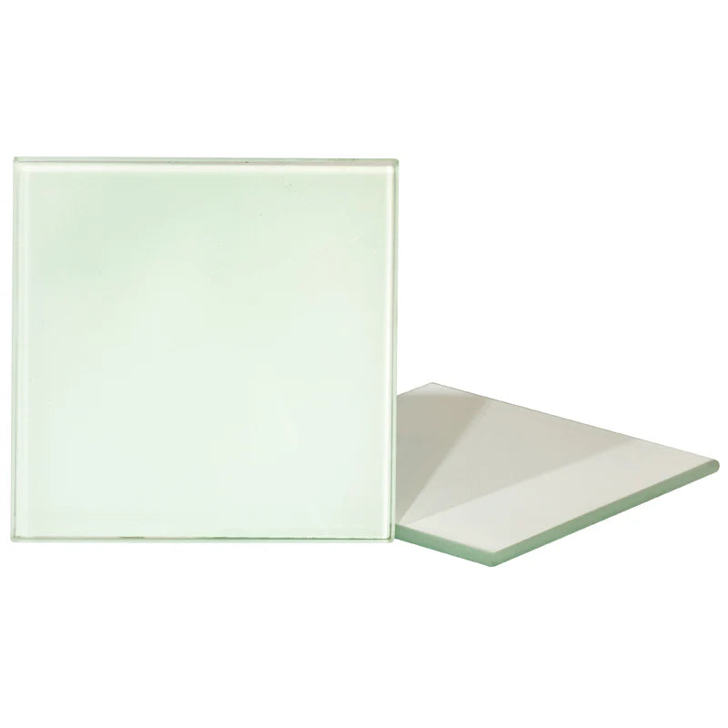 Personalised Glass Coaster Set – Pack of 4 Custom Printed Coasters – Square & Round Options