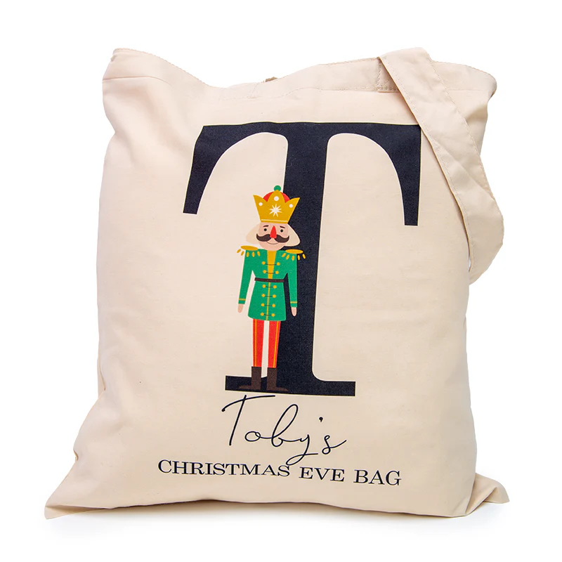 Personalised Tote Bag – Custom Printed Shopping Bag – Available in White and Beige – 41 x 37cm