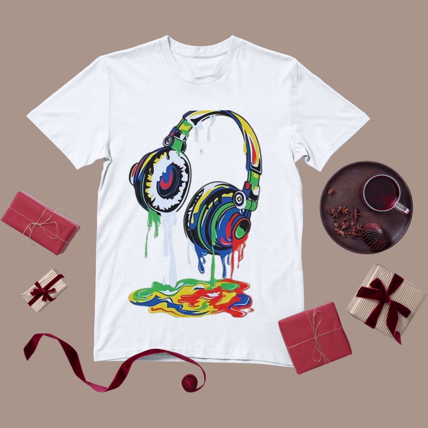 Personalised Men's T-Shirt – White & Grey 100% Polyester Tee for Sublimation Printing (XS to XXXL)