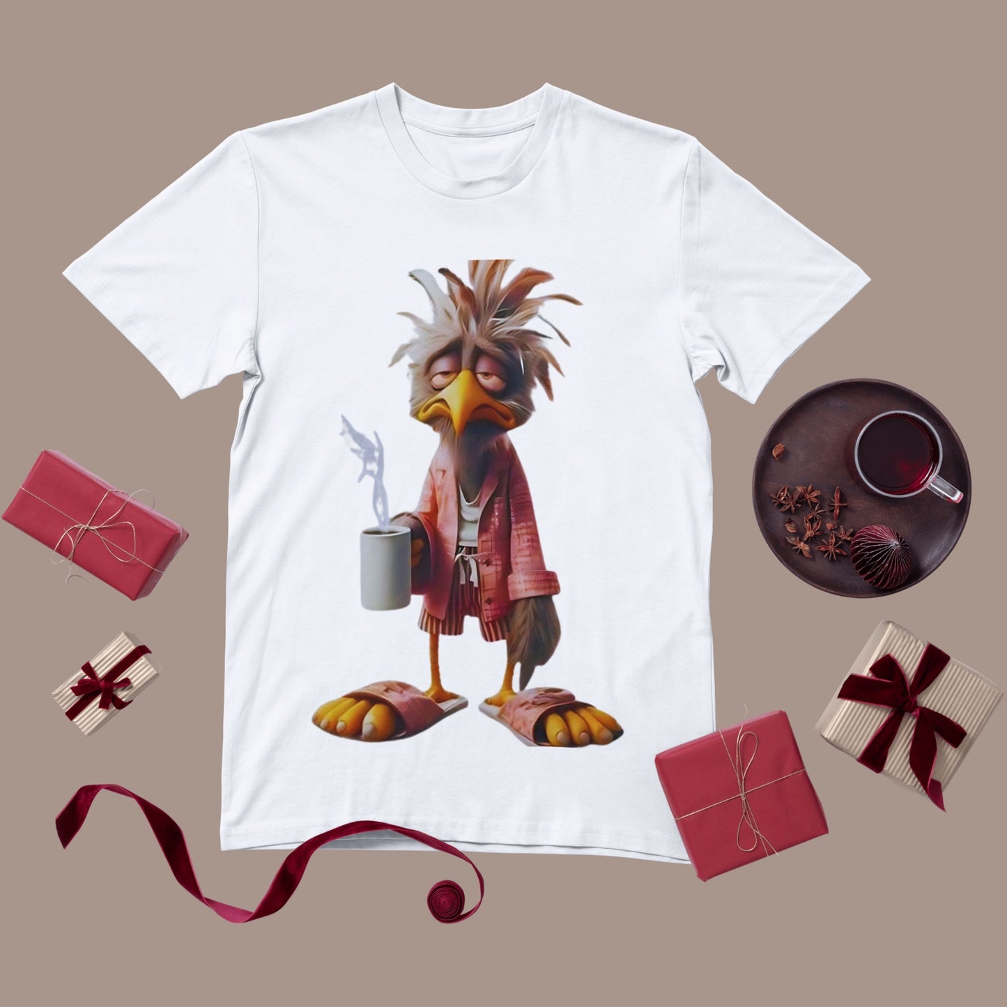 Personalised Men's T-Shirt – White & Grey 100% Polyester Tee for Sublimation Printing (XS to XXXL)