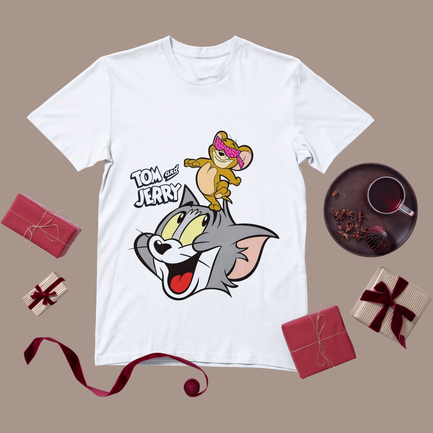 Personalised Men's T-Shirt – White & Grey 100% Polyester Tee for Sublimation Printing (XS to XXXL)