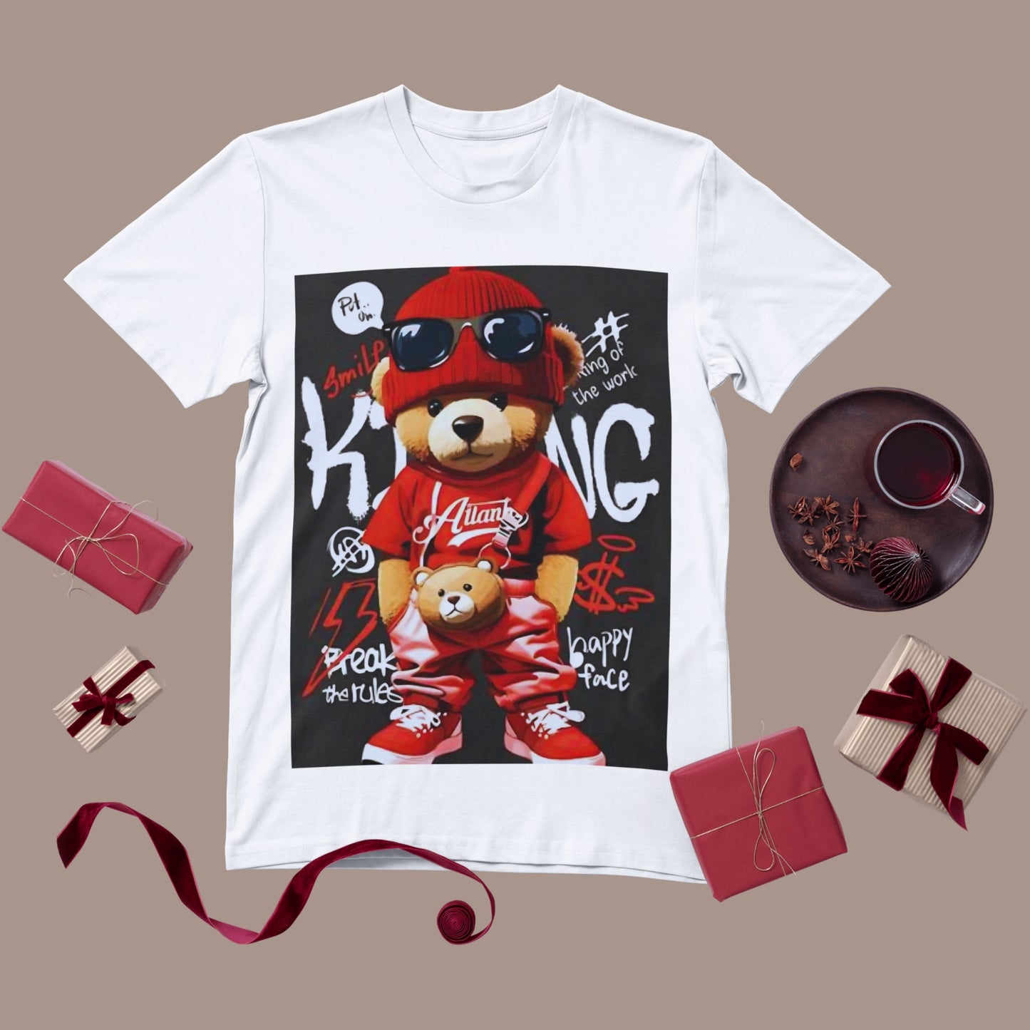 Personalised Men's T-Shirt – White & Grey 100% Polyester Tee for Sublimation Printing (XS to XXXL)