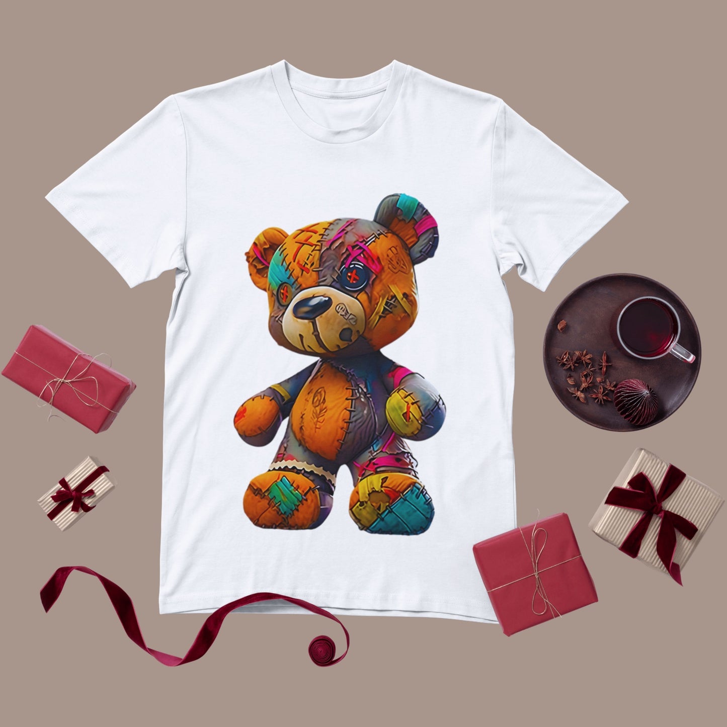 Personalised Men's T-Shirt – White & Grey 100% Polyester Tee for Sublimation Printing (XS to XXXL)