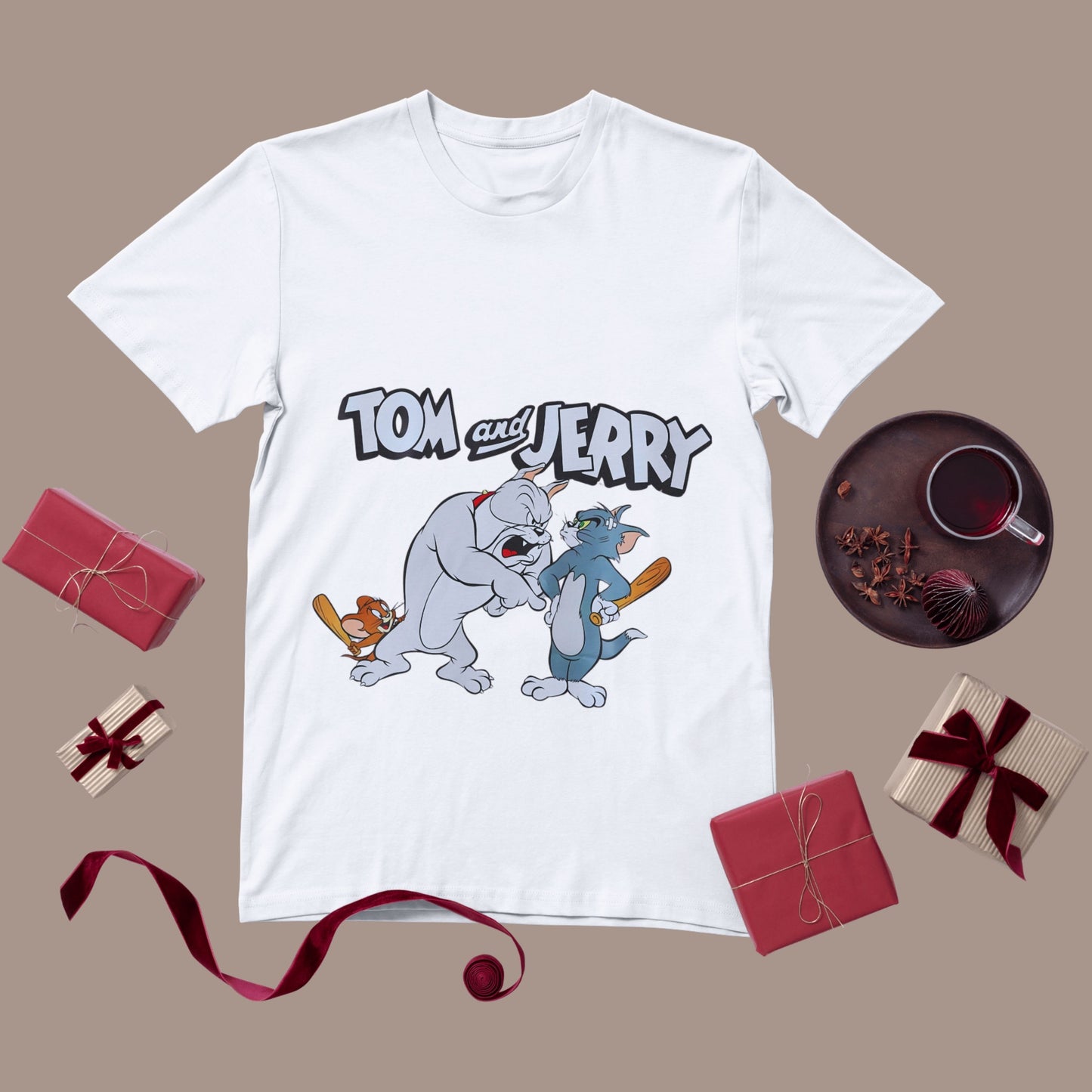 Personalised Men's T-Shirt – White & Grey 100% Polyester Tee for Sublimation Printing (XS to XXXL)