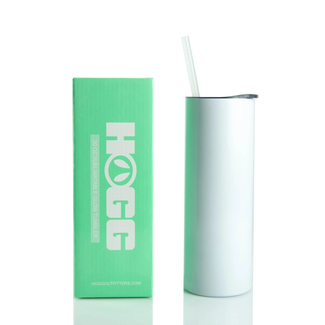 Custom Glow-in-the-Dark 20oz Skinny Tumbler with Lid & Straw β Personalised Stainless Steel, Insulated, Non-Spill, Non-Slip Travel Cup, Great for Halloween Designs
