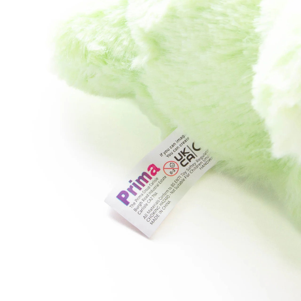 Personalised Dinosaur Plush Toy β Custom Printed Belly & Feet β Soft Prehistoric Keepsake β CE & UK Certified