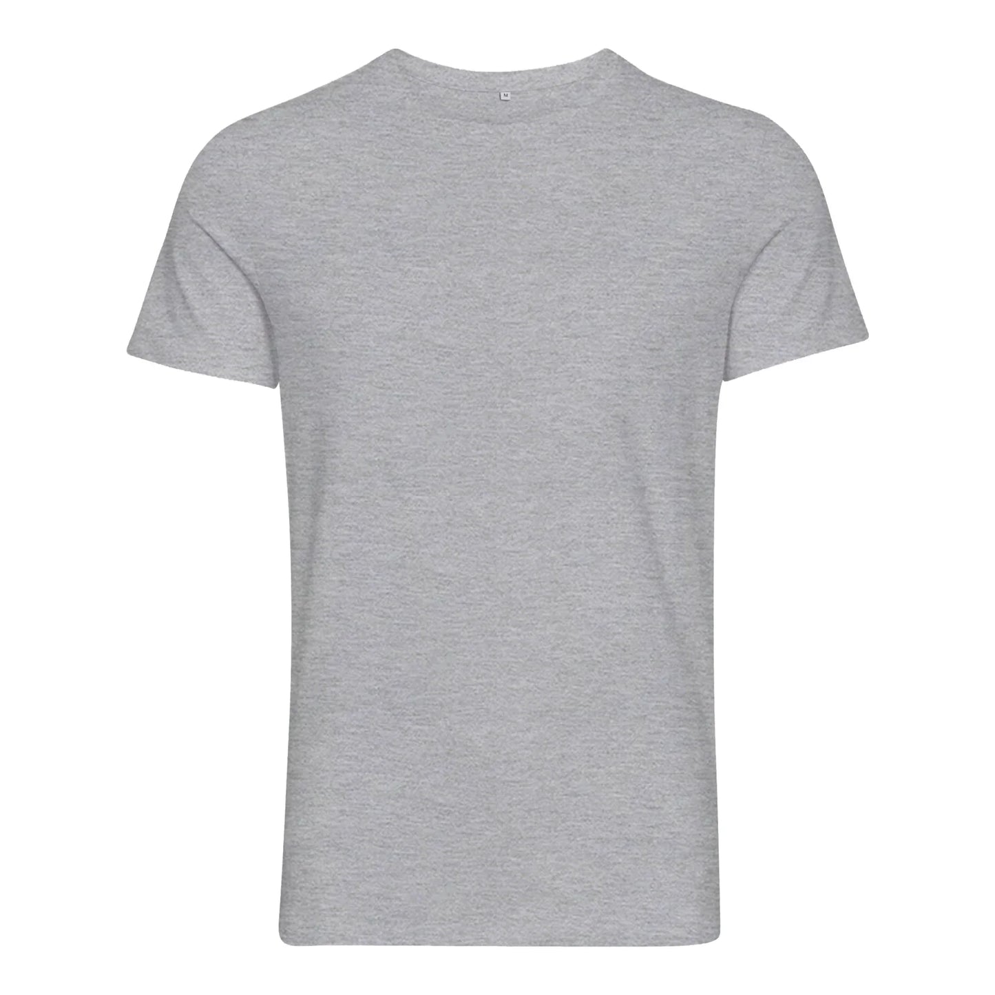 Personalised Men's T-Shirt – White & Grey 100% Polyester Tee for Sublimation Printing (XS to XXXL)