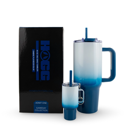 40oz Sublimatable Big Swig Tumbler – Game Day Collection + Free 4oz Mini Traveler Keychain (UK Exclusive)