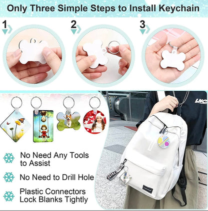 Create Your Keychain – Customize with Your Own Design or Logo