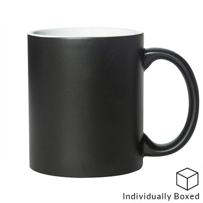 Personalised 11oz Heat-Changing Mug – Custom Printed Magic Colour-Changing Mug with Full-Colour Sublimation Design