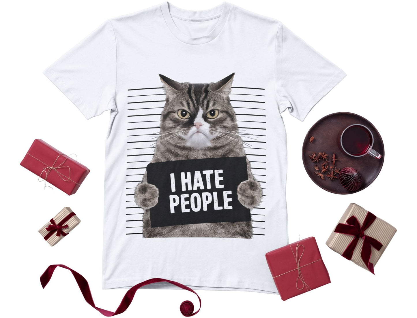 Personalised Men's T-Shirt – White & Grey 100% Polyester Tee for Sublimation Printing (XS to XXXL)
