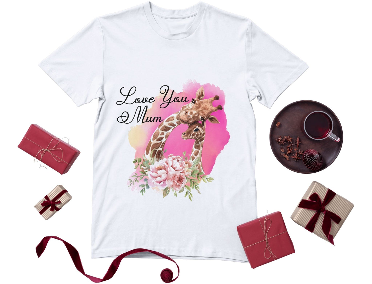 Personalised Women's T-Shirt – Custom Printed White & Grey 100% Polyester (XS to XXXL)