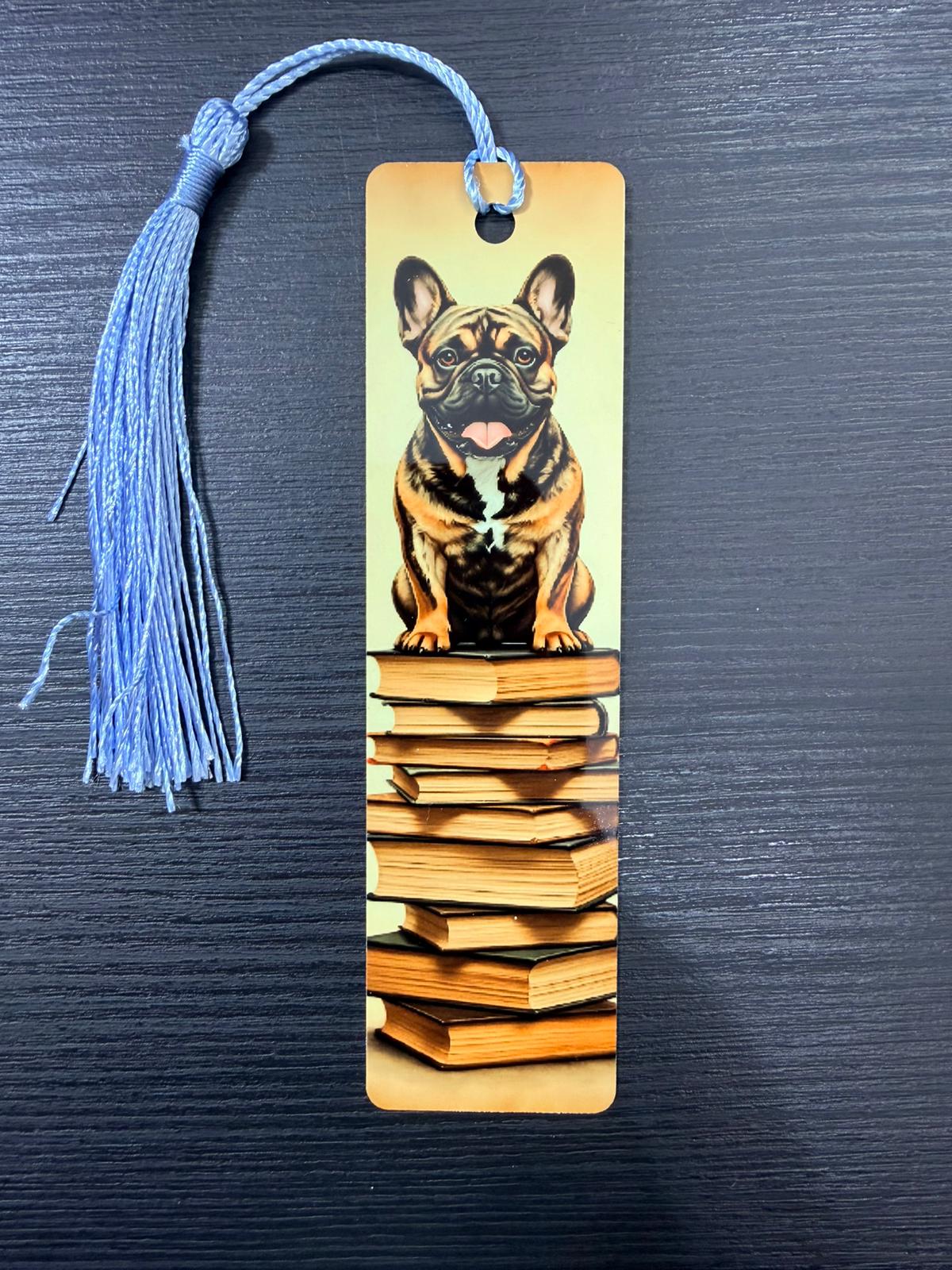 Customized / Personalized Bookmarks with Red Ribbon – Colorful Booklover’s Gift | Custom Name or Photo Bookmark