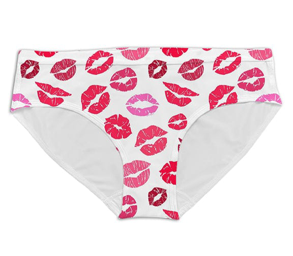 Women’s Custom Printed Front & Back Underwear – Fully Personalised, Stretchy & Comfortable – Sizes UK XS to UK Large