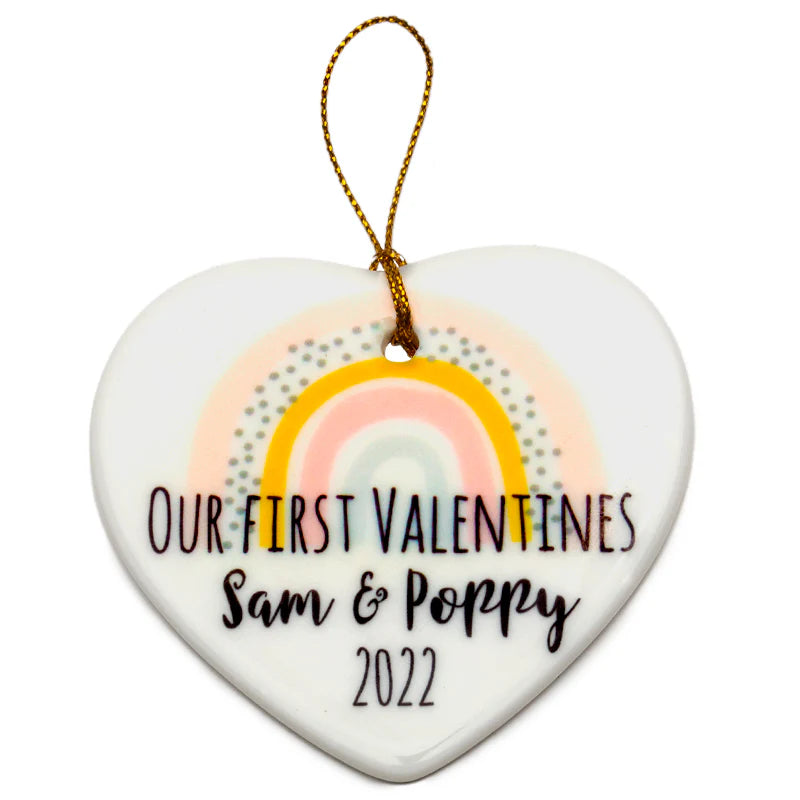 Personalised Christmas Tree Decorations – Star, Round & Heart Ornaments | Sublimation Glossy Finish