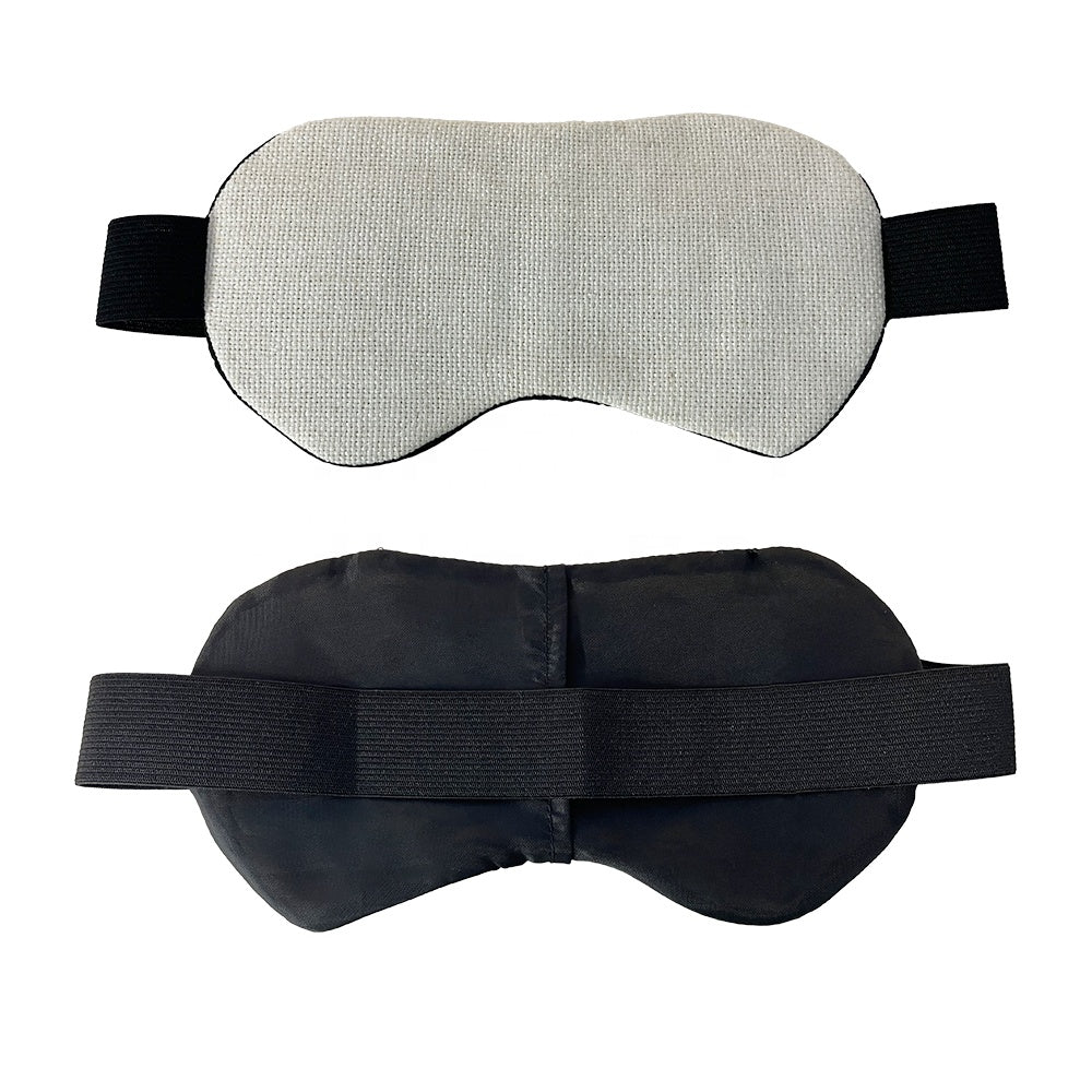 Custom Linen Eye Mask – Personalized Sleep Mask