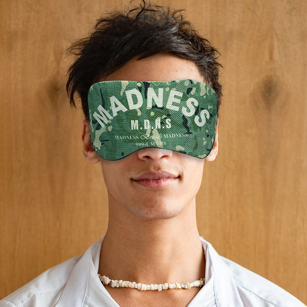 Custom Linen Eye Mask – Personalized Sleep Mask