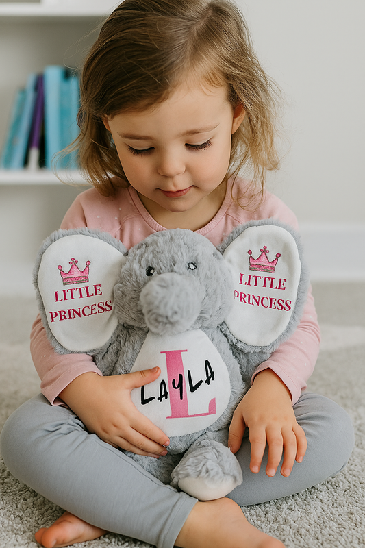 Personalised Rabbit Plush Toy – Custom Printed Soft Toy with Printable Ears, Feet & Belly – 100% Polyester – CE & UK Certified