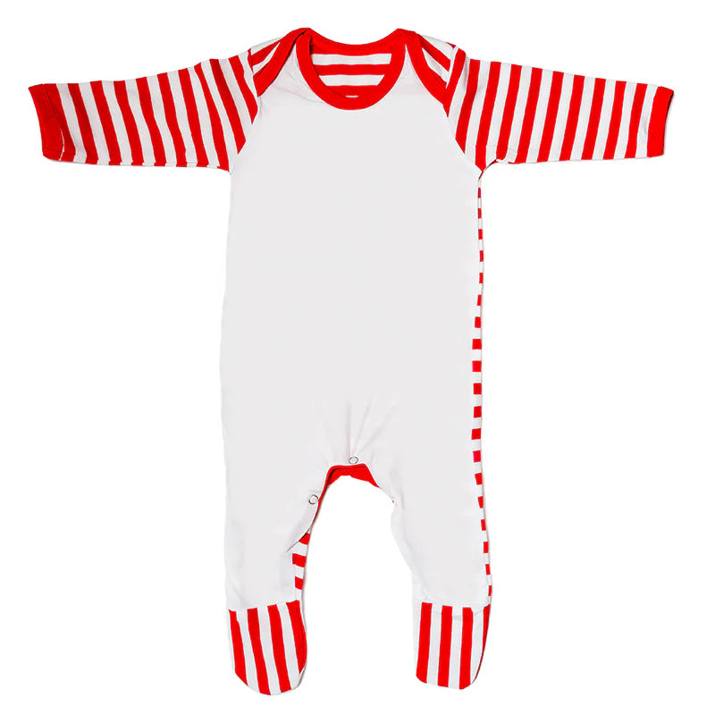 Personalised Christmas Baby Grow | Custom Baby Romper Suit | Matching Family Christmas Pyjamas | Sublimation Baby Grow 0–12 Months