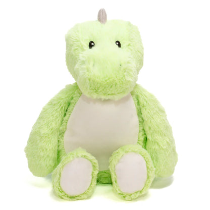 Personalised Dinosaur Plush Toy – Custom Printed Belly & Feet – Soft Prehistoric Keepsake – CE & UK Certified