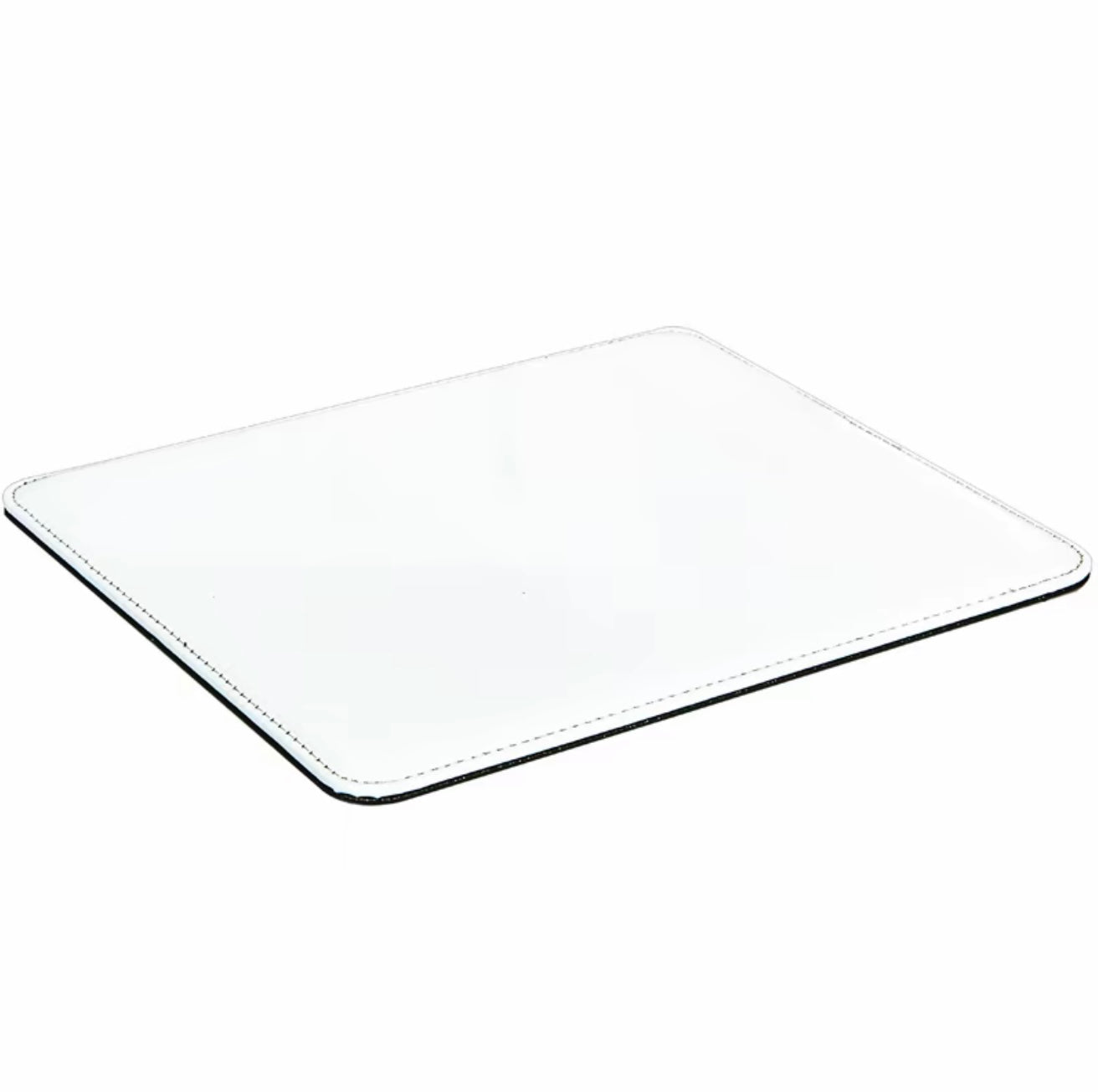 Personalised Faux Leather Mouse Pad – Custom Printed 22x18 cm Desk Accessory with Full-Colour Sublimation Design