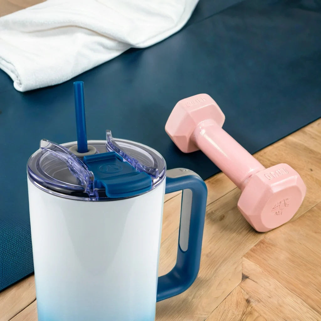 40oz Sublimatable Big Swig Tumbler – Game Day Collection + Free 4oz Mini Traveler Keychain (UK Exclusive)