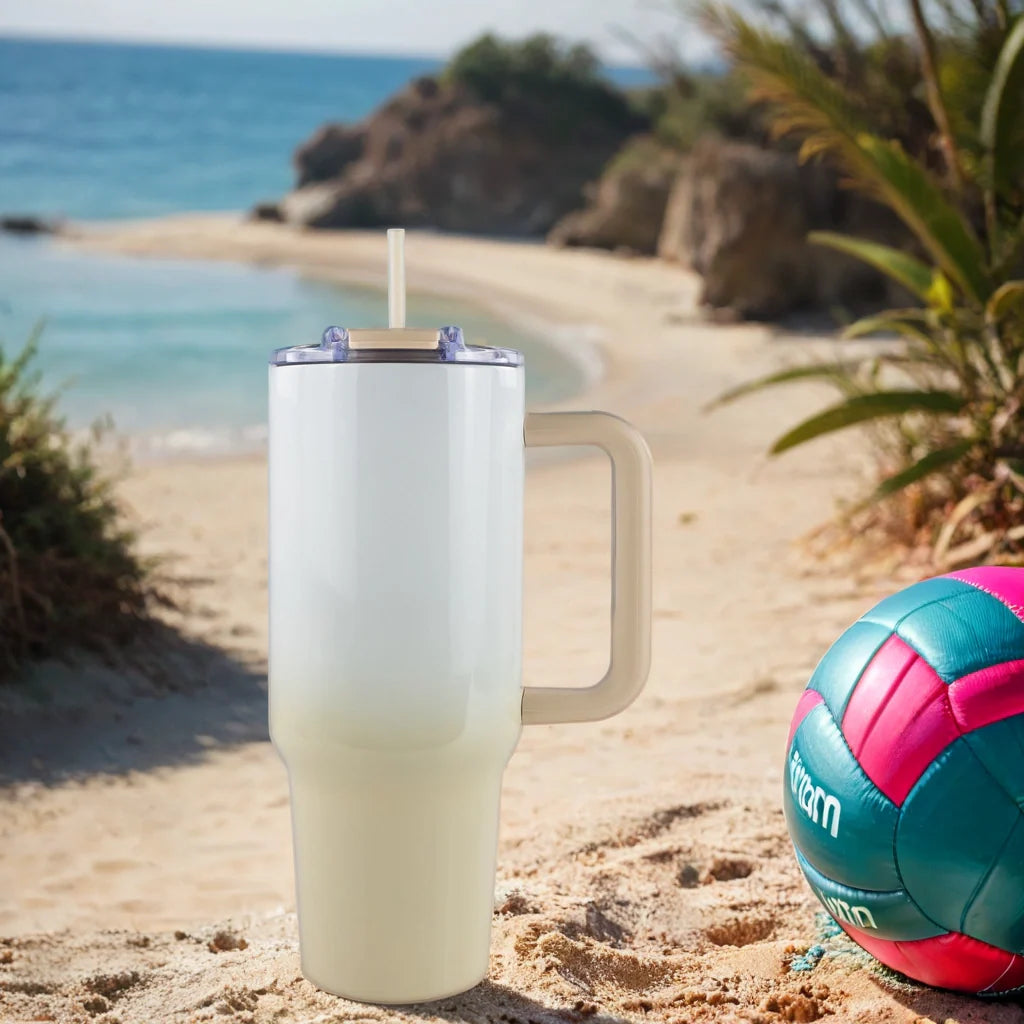 40oz Sublimatable Big Swig Tumbler – Game Day Collection + Free 4oz Mini Traveler Keychain (UK Exclusive)
