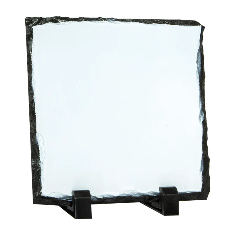 Custom Square Photo Slate – Personalized Matte & Gloss Plaques
