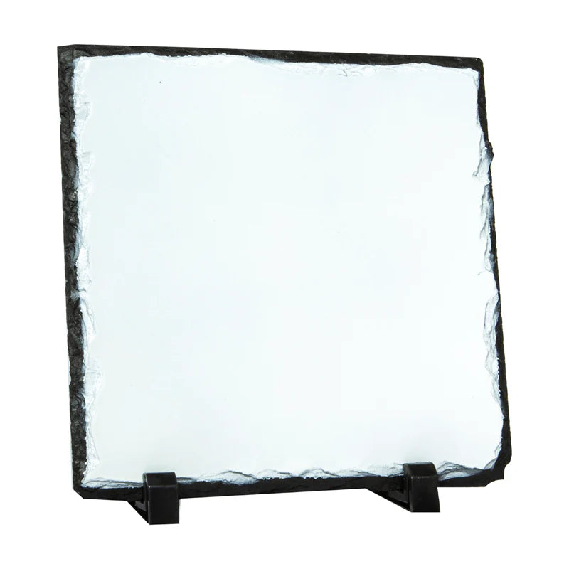 Custom Square Photo Slate – Personalized Matte & Gloss Plaques
