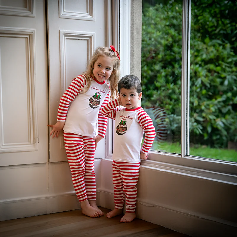 Personalised Christmas Children’s Pyjamas | Kids’ Festive Pyjamas | Matching Family Christmas Pyjama Set | Christmas Pyjamas 1–10 Years