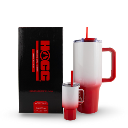 40oz Sublimatable Big Swig Tumbler – Game Day Collection + Free 4oz Mini Traveler Keychain (UK Exclusive)