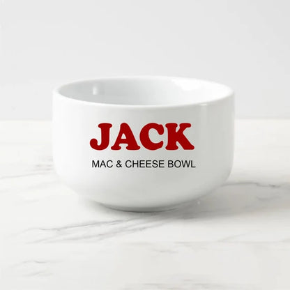 Personalised Ceramic Soup Bowl – Custom Printed, Durable & Stylish – 8cm Height, 13cm Diameter